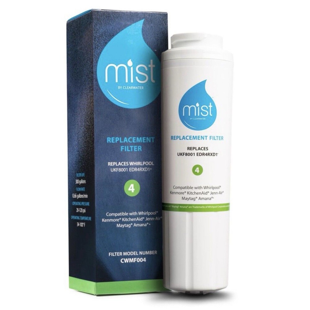 Mist Water Filter CWMF004 For Whirlpool Kenmore UKF8001 EDR4RXD1 - NEW & SEALED